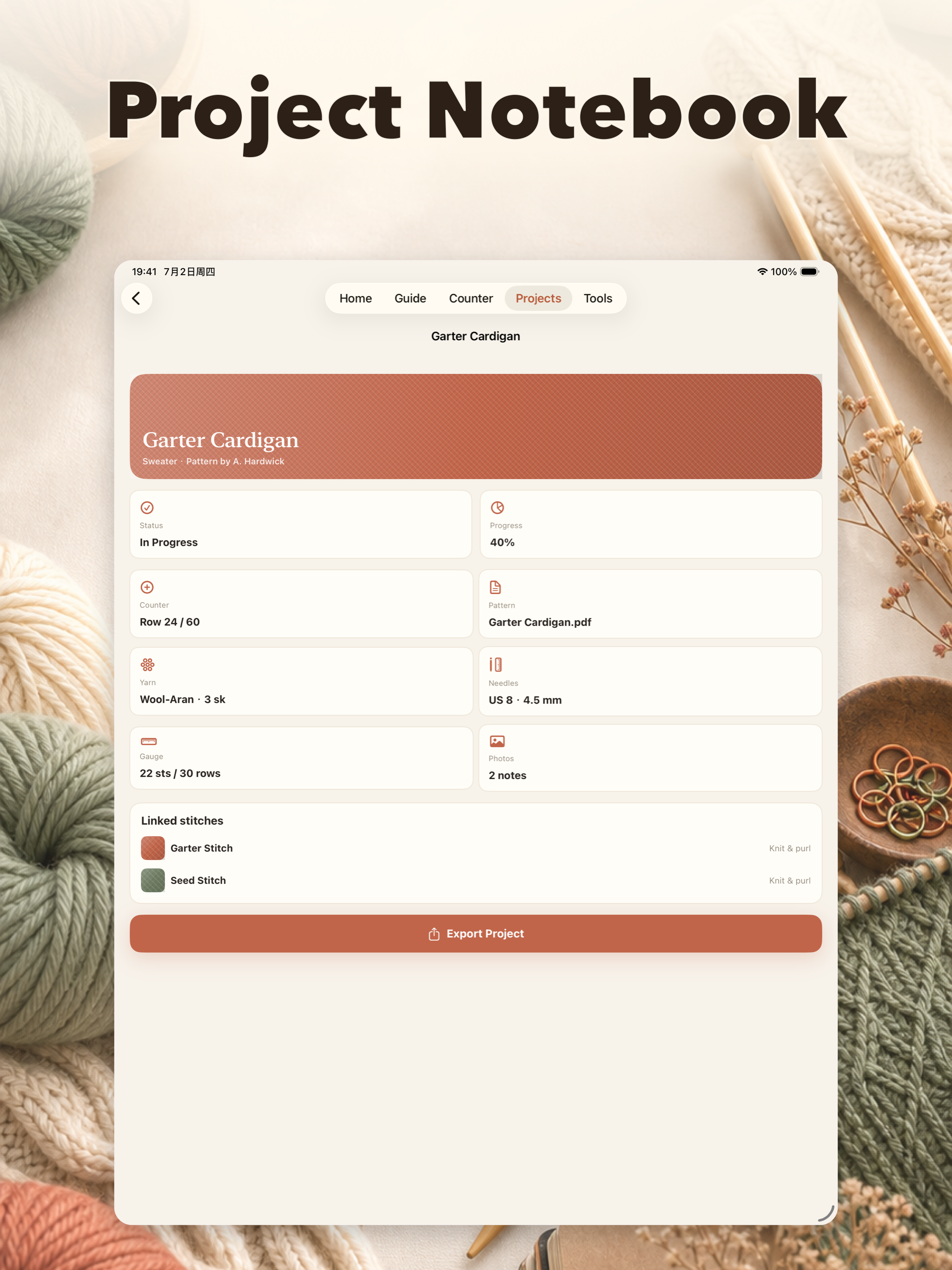 KnitKit: Row Counter screenshot 14