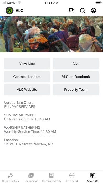 Vertical Life Church NC iPhone screenshot 5 - Education app