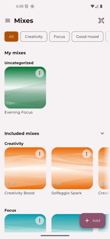 MindState: Focus Create Sleep iPhone screenshot