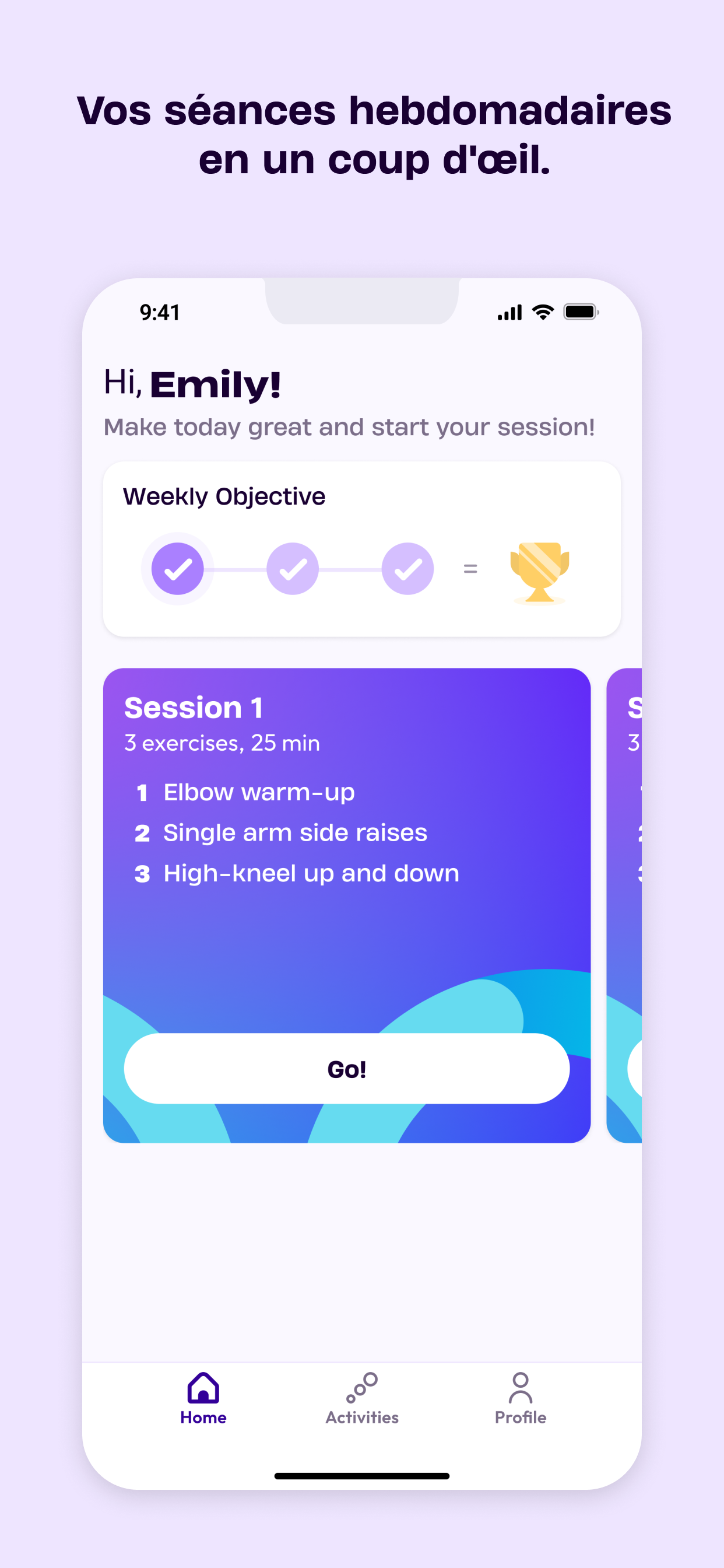 Physio.me screenshot 3