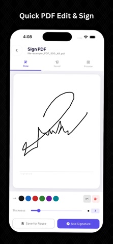 PDFPilot: Scan, Edit & Convert Screenshot 3 of 7