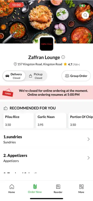 Zaffran Lounge screenshot 2
