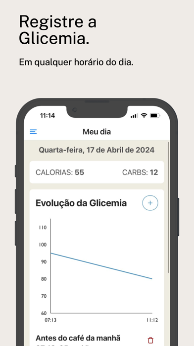 Contagem de Carboidratos - SBD Screenshot