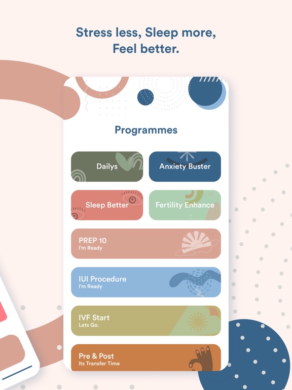 Screenshot #5 pour Mindful IVF: Meditate & Relax
