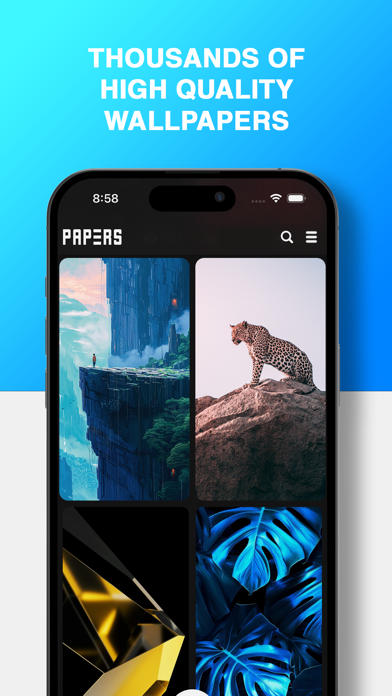 Papers Wallpapers Screenshot