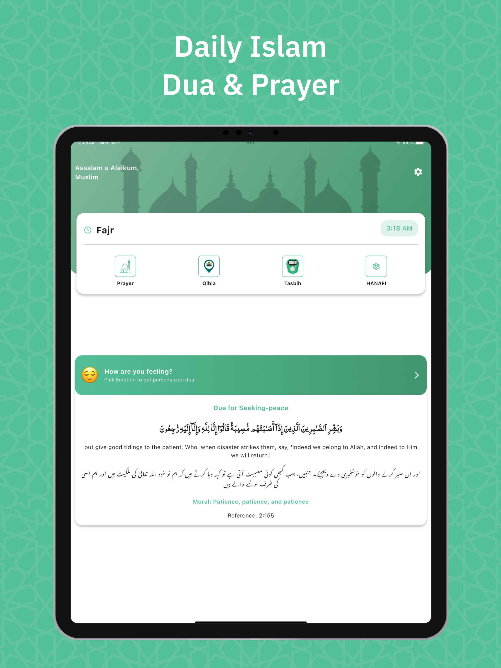 Daily Islam Prayer & Qibla