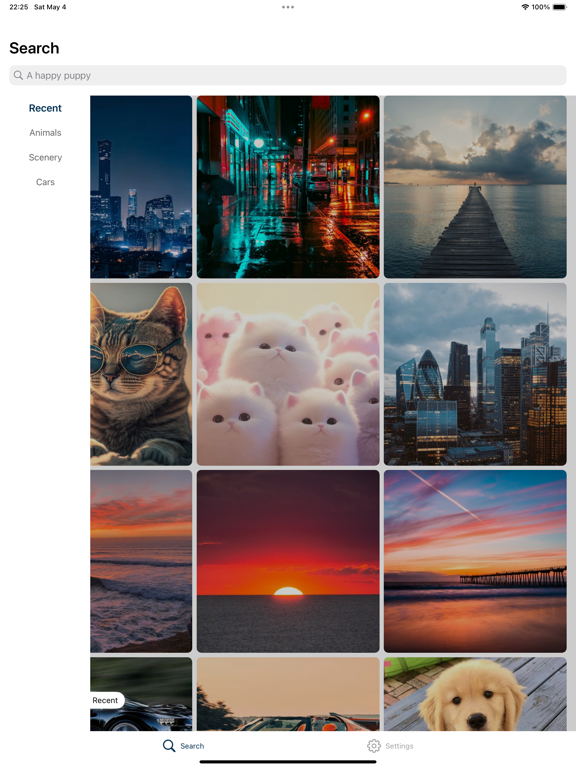 Screenshot #4 pour Simphoto - AI Album Search