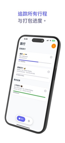 旅行打包清單 - Luggy screenshot