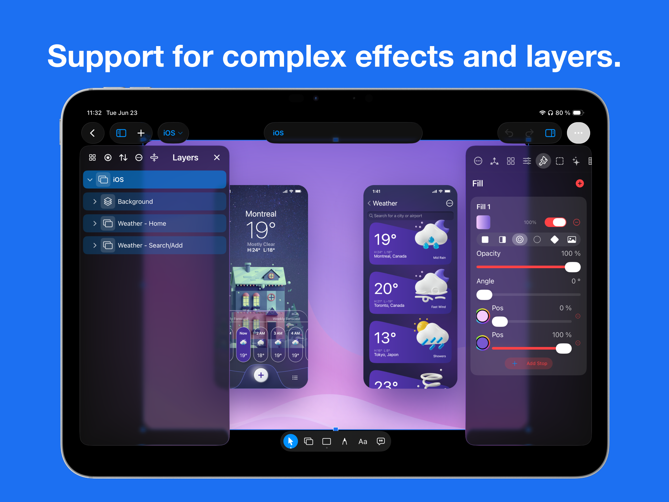 Aether - UI Design for iPad screenshot 6