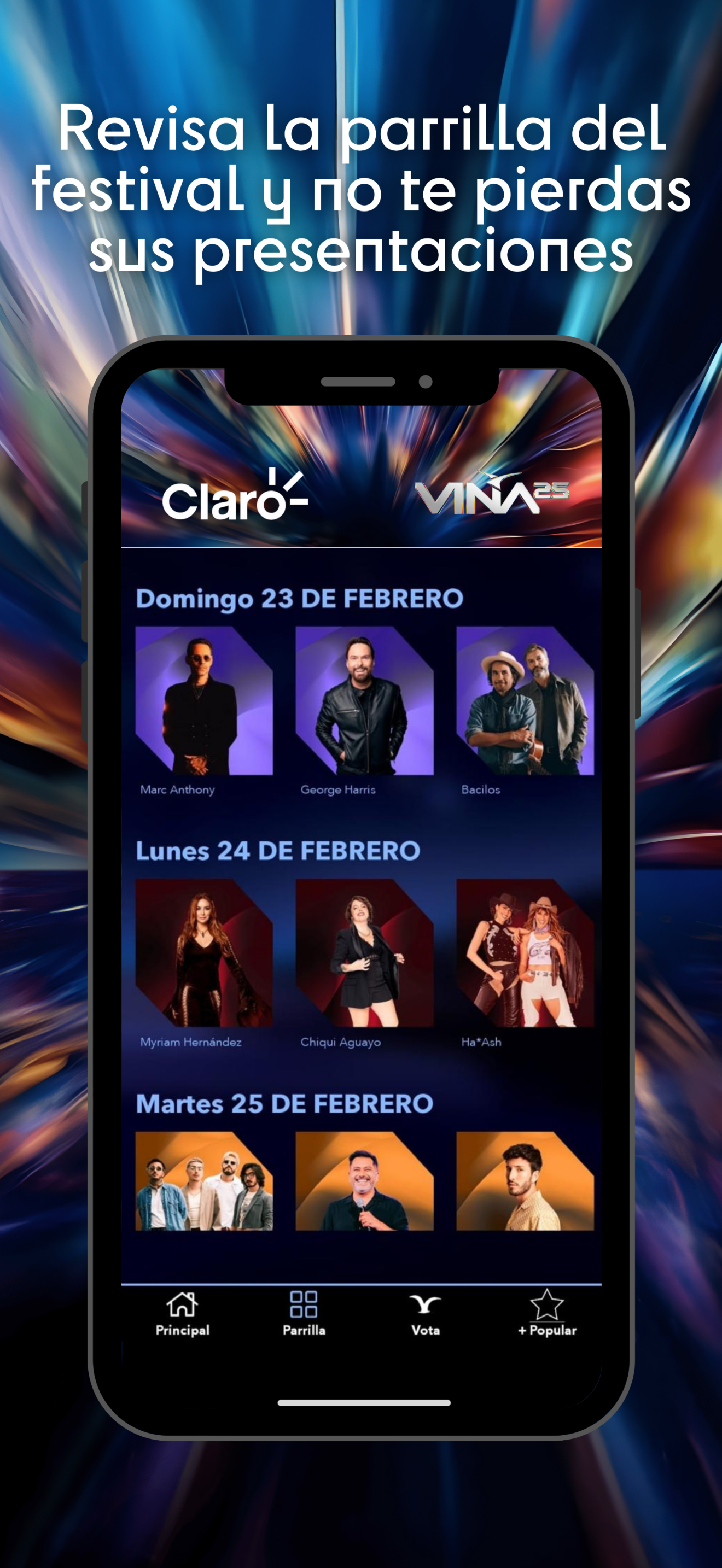 Claro Viña 2025 screenshot 3