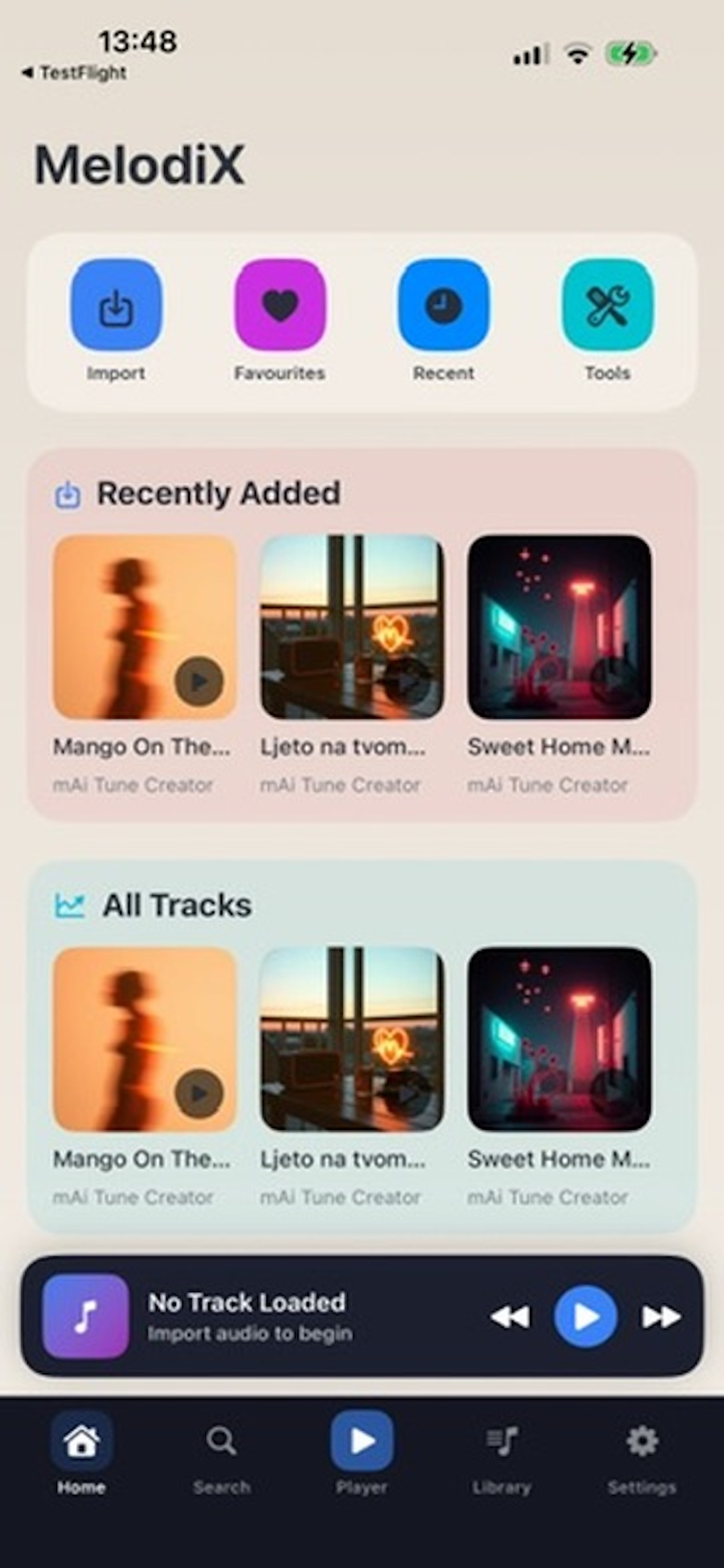 MelodiX screenshot 2