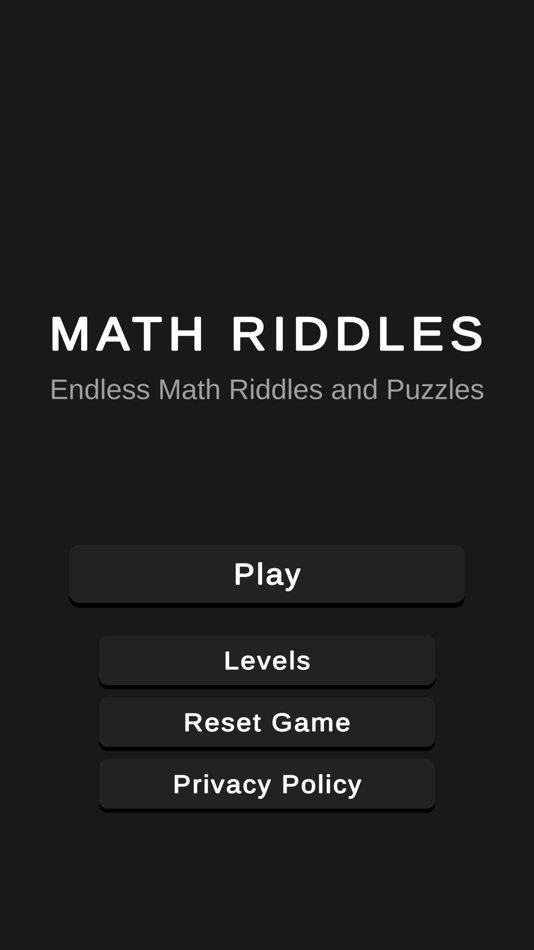 #1. Math Riddles: Logical Puzzle (iOS) By: Ahmet Yilmaz