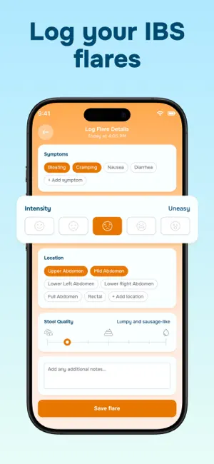 IBS Tracker: Food Diary Log screenshot 4