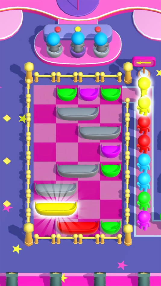 #4. Color Seat: 3D Match (iOS) Bởi: ABI GLOBAL LTD.