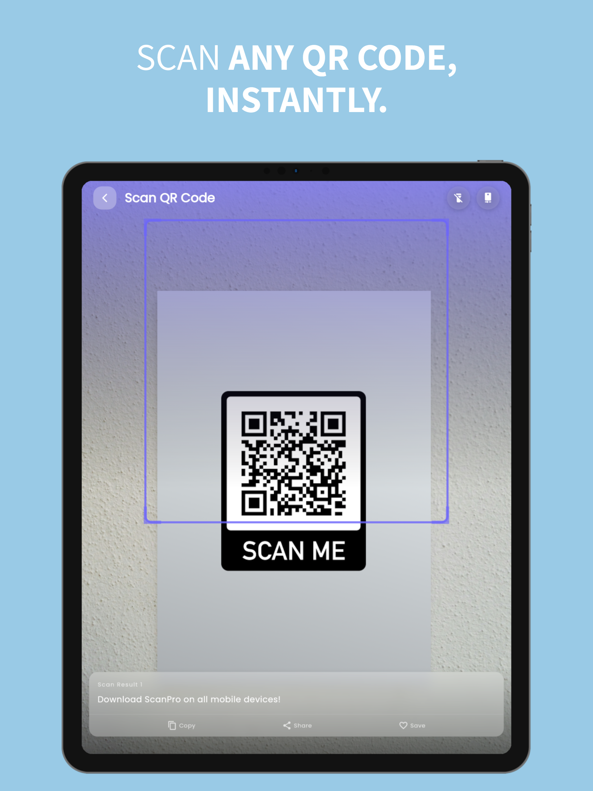 ScanPro: QR Barcode Scan Tools