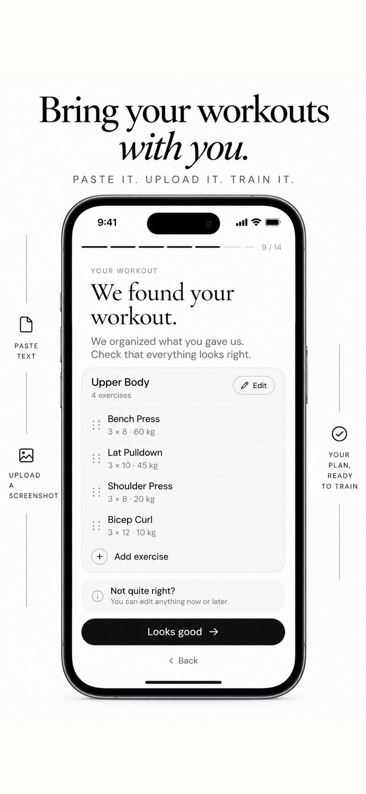 Screenshot 2 of 1% Stronger Everyday: Gym Log