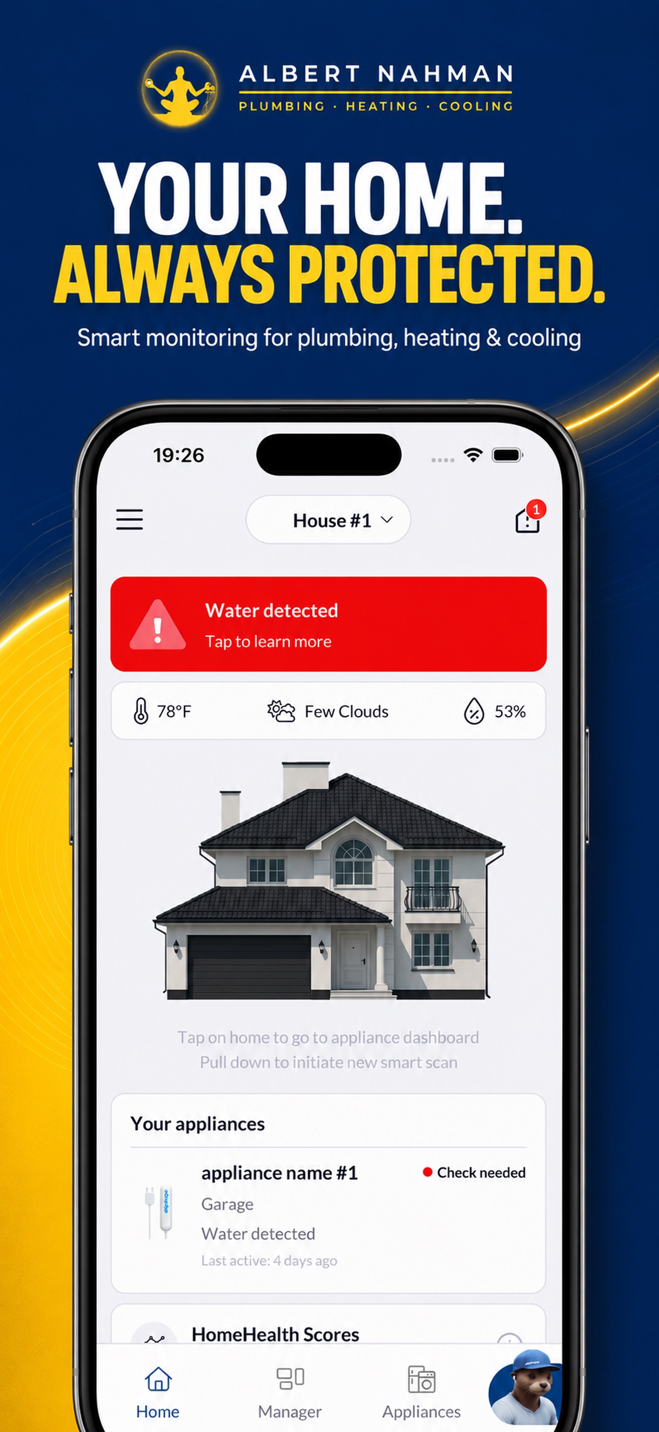 Screenshot 1 of Albert Nahman Home App