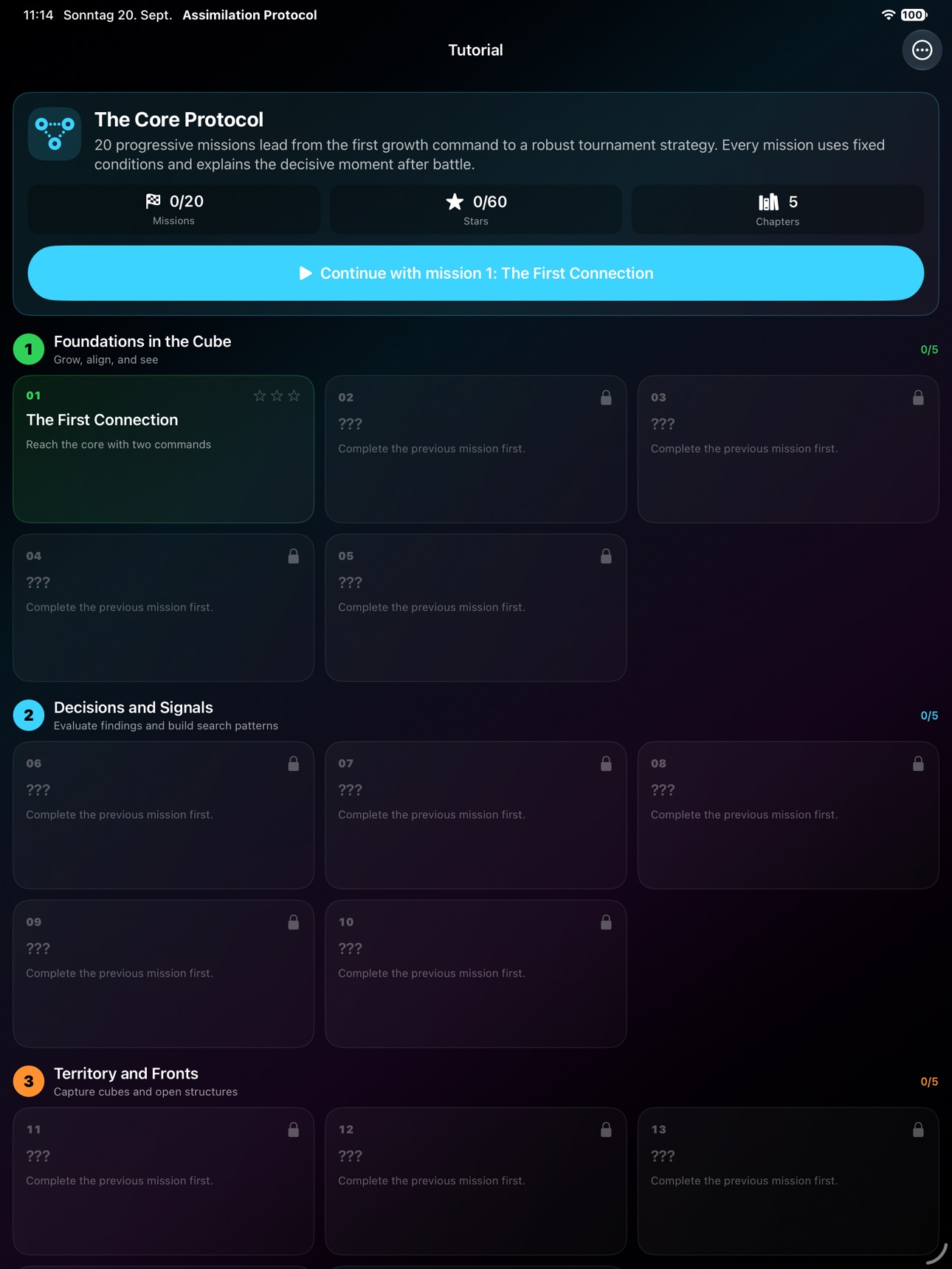 Screenshot 7 of Assimilation Protocol