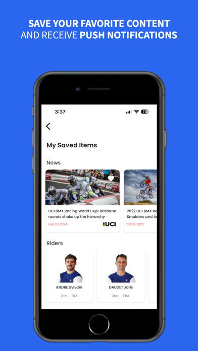 BMX World - News and results Screenshot