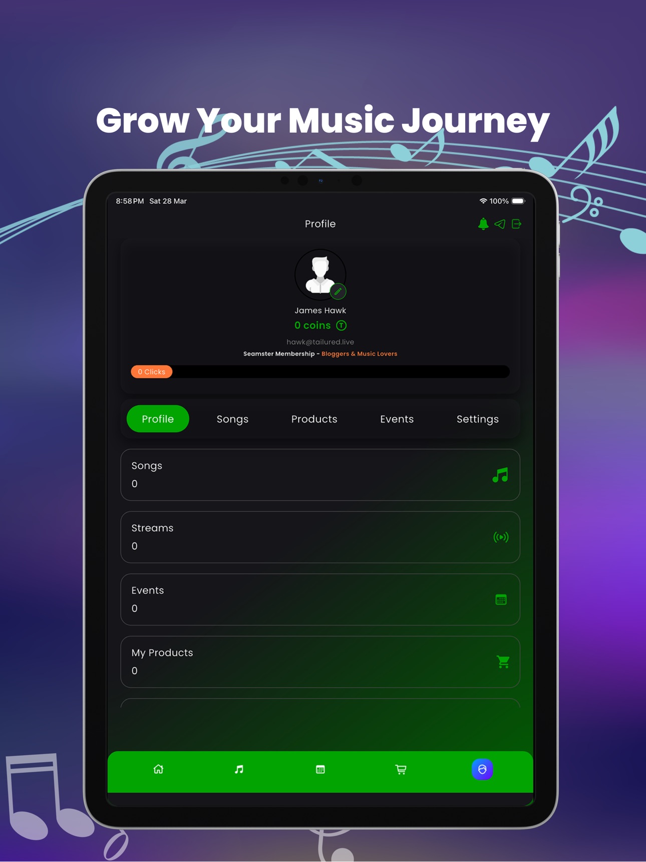 Screenshot 8 of Tailured Music App