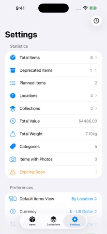 AZ: My Stuff Screenshot 6 of 7