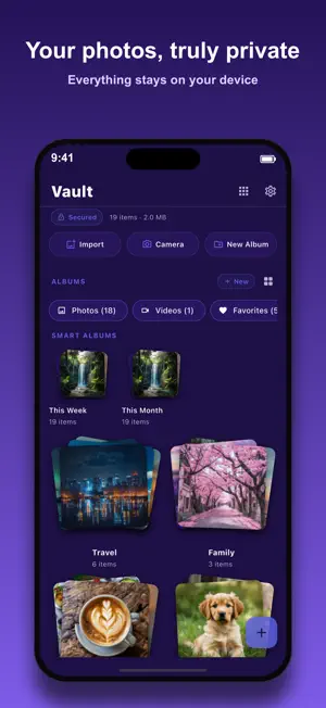 Photo Vault: Private Lock screenshot 1