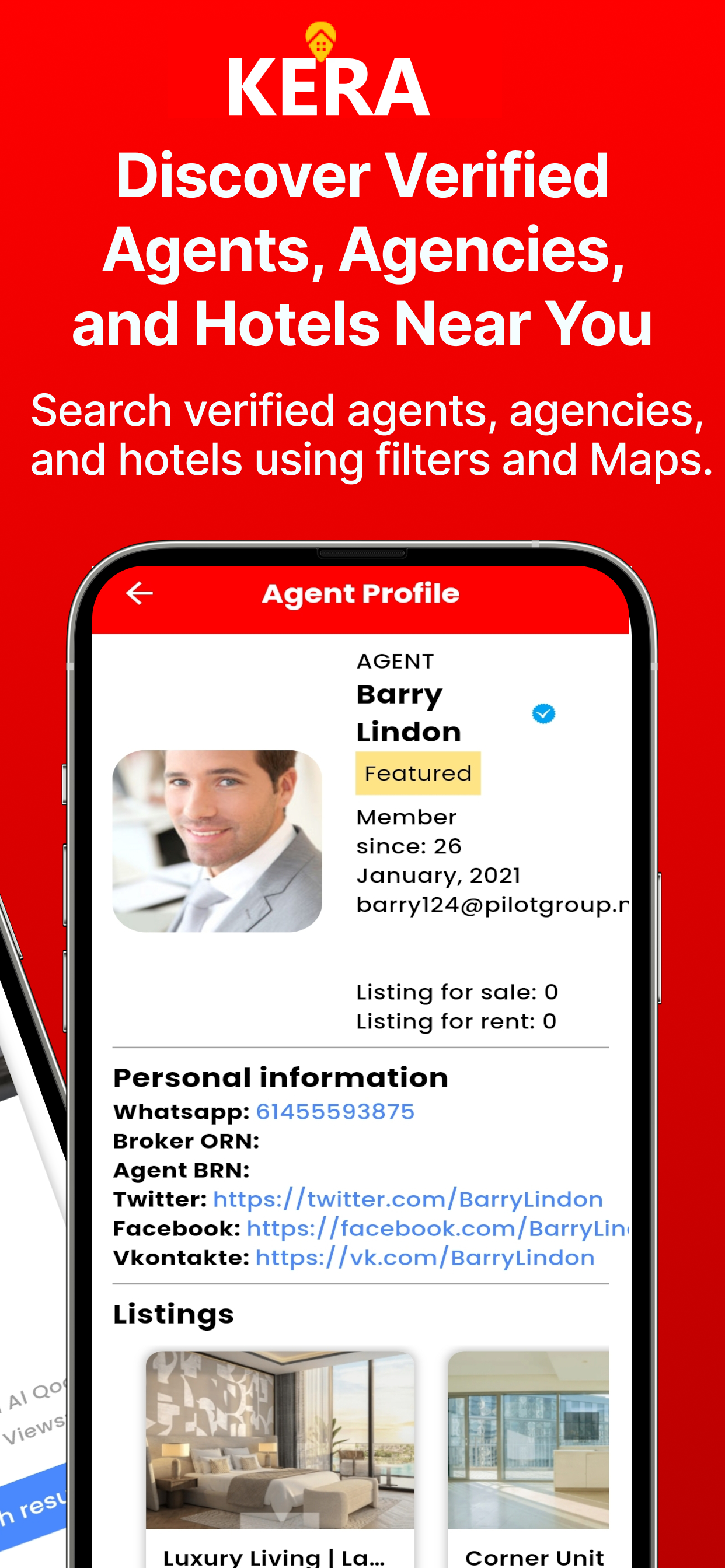 KERA Real Estate & Booking screenshot 7