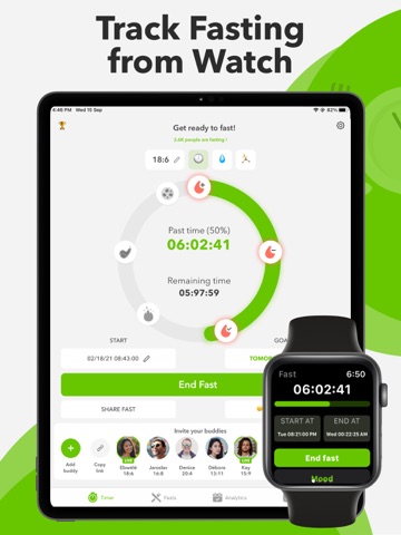 Fast: Intermittent Fasting App iPad screenshot