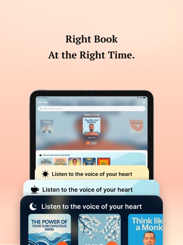 BookCast: 15-Minute Insights iPad screenshot