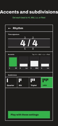 Pomonome - metronome&timer screenshot 3