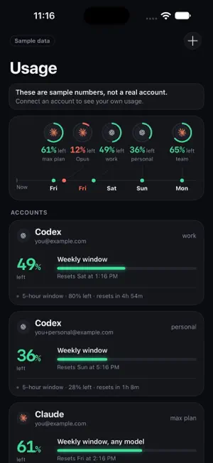 TokenMaster: AI Usage screenshot 1