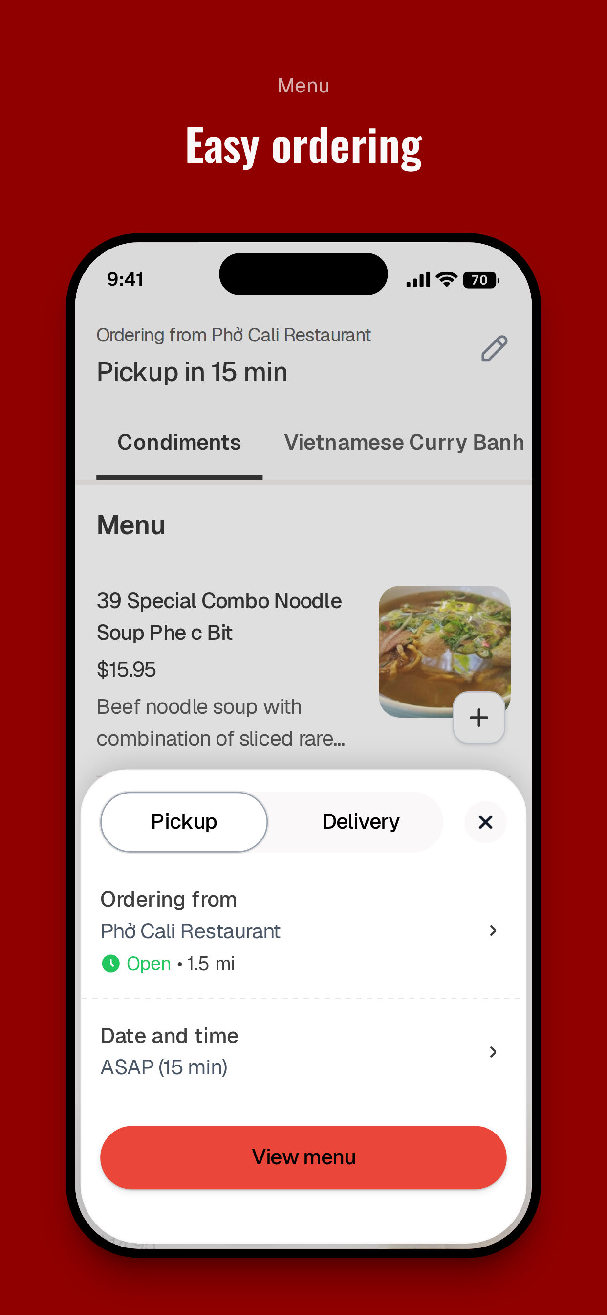 Pho Cali To Go
