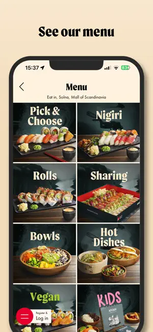 Sushi Yama iPhone screenshot 3