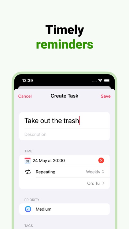 Nudge: To do list and reminder