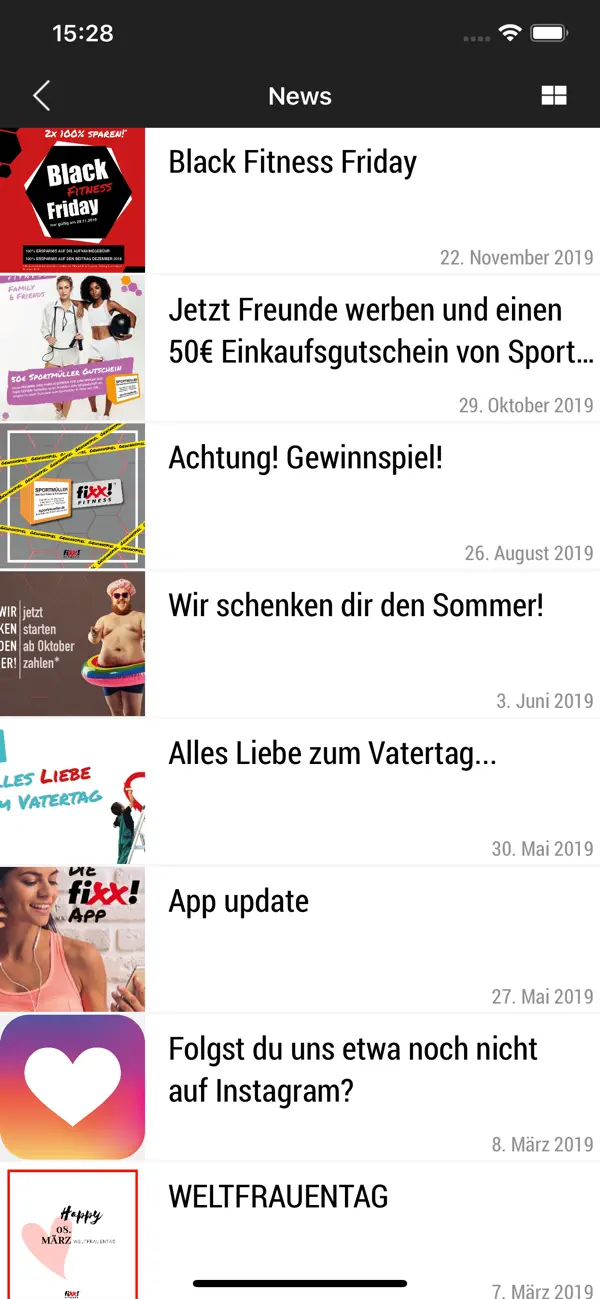 Screenshot #2 pour fixx! Fitness