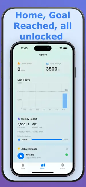Brimm: Hydration Tracker screenshot 3