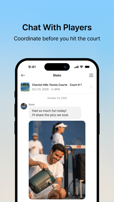 SMAXH : Find Tennis Players iPhone screenshot 4 - Sports app