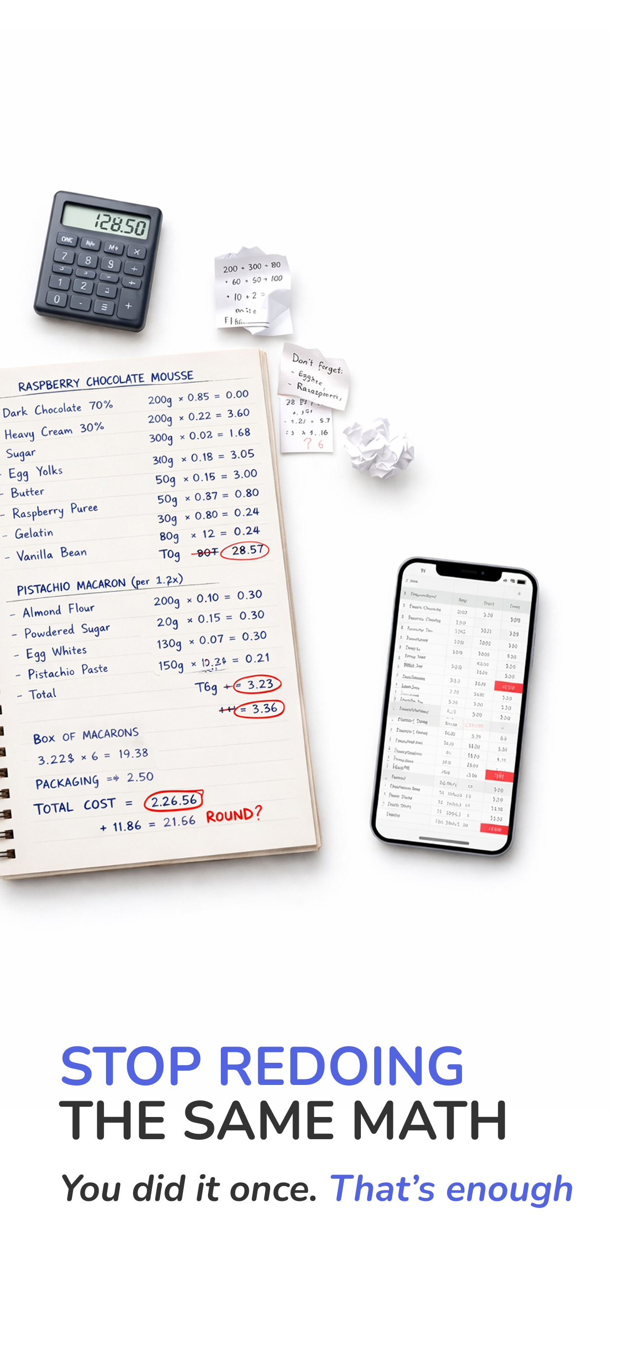 Cookara Recipe Cost Calculator