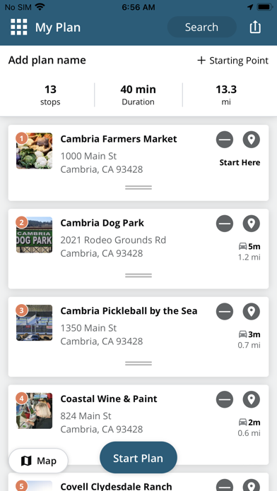 Visit Cambria Screenshot