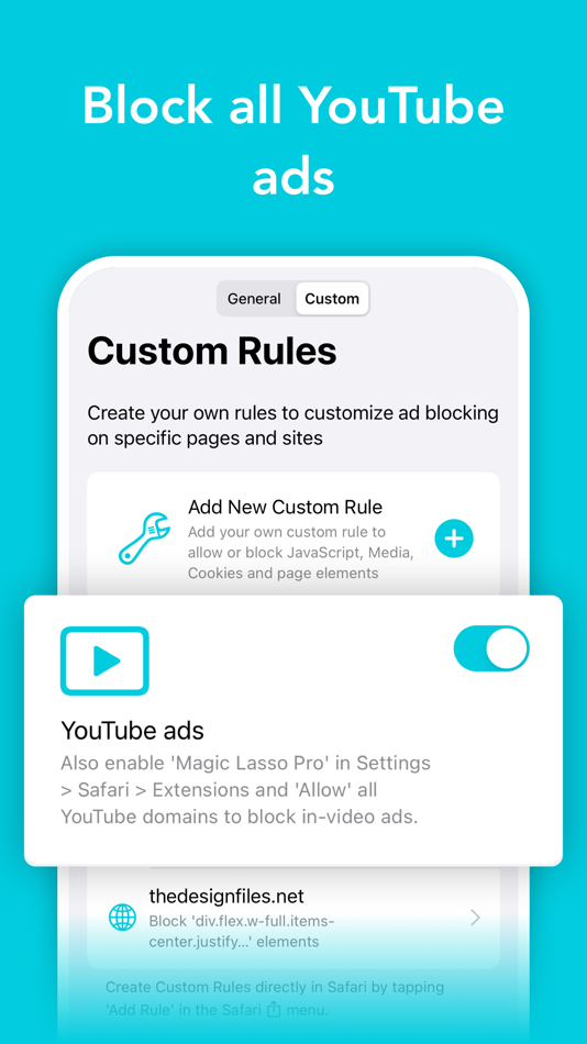 #4. Ad blocker by Magic Lasso (iOS) By: Matthew Bickham