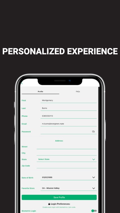 Buzz Cannabis Screenshot