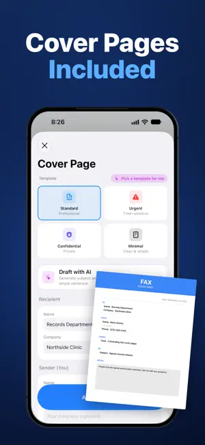 Faxeau: Send Fax from Phone screenshot 4