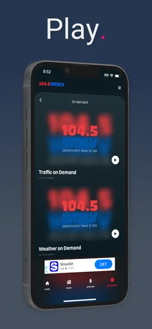 104.5 WOKV screenshot 2