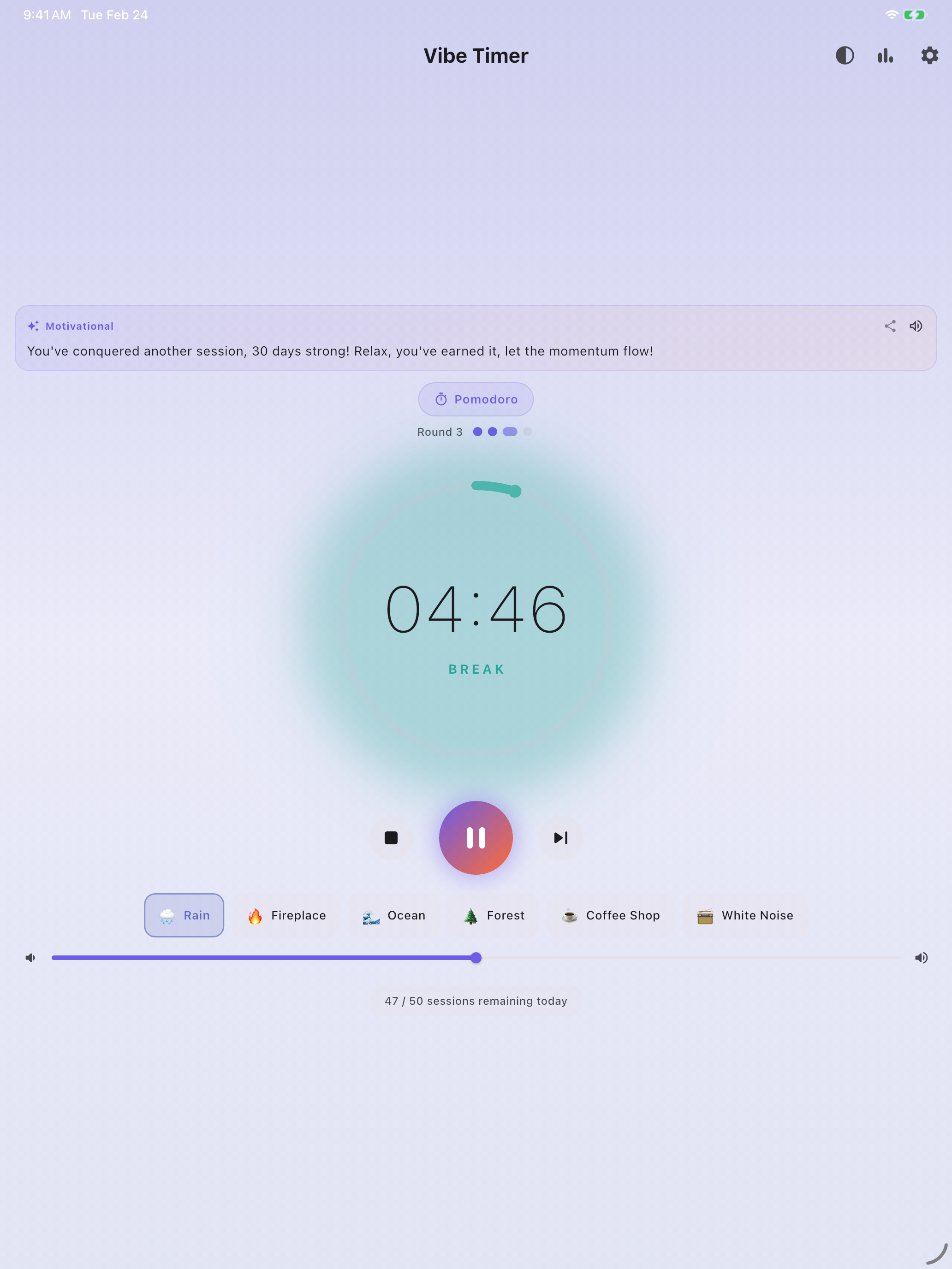 Vibe Timer: AI Focus & Study