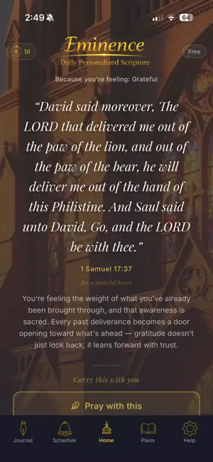 Eminence: Personalized Verses screenshot 1