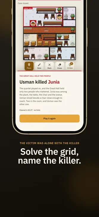 Case 16: Murder Sudoku screenshot 4
