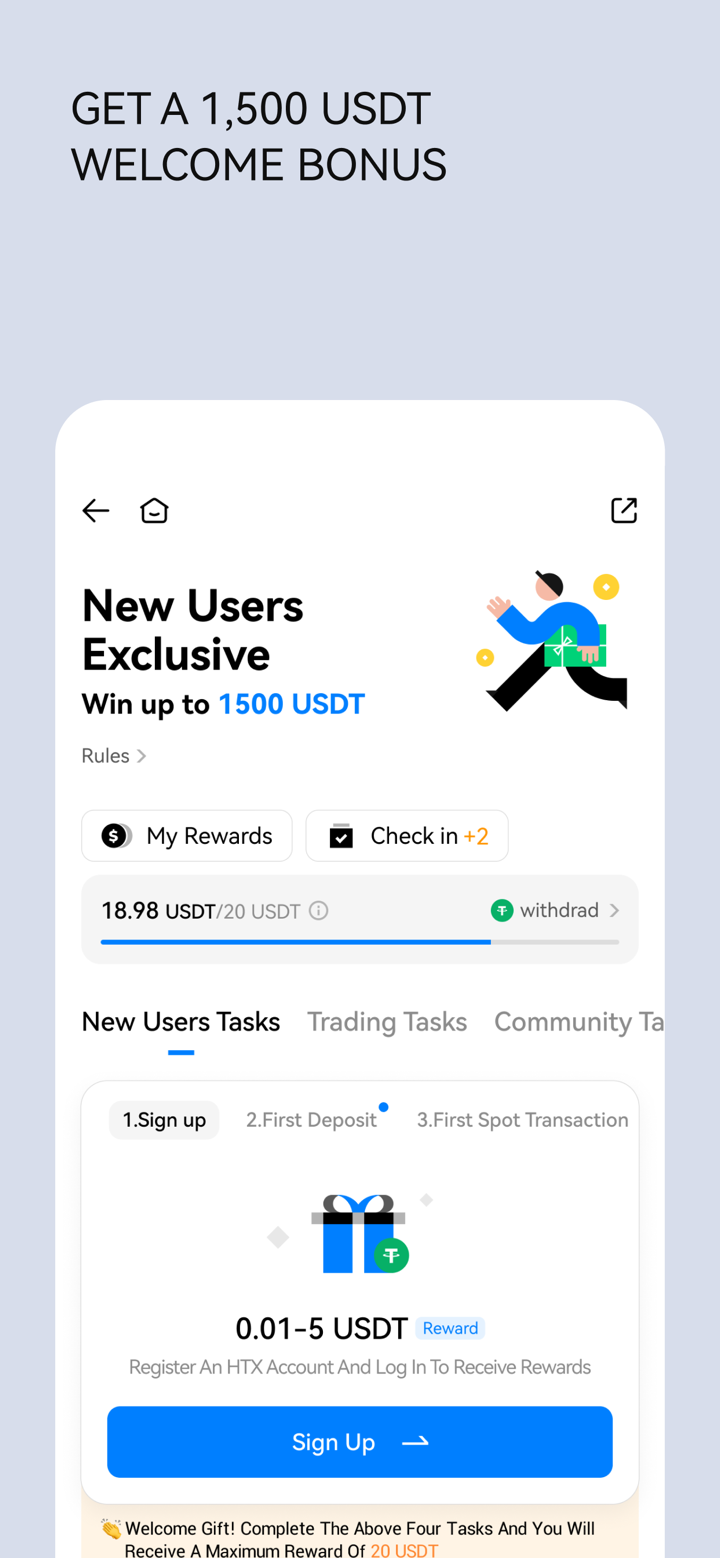 HTX:Buy BTC, Crypto Exchange screenshot 6