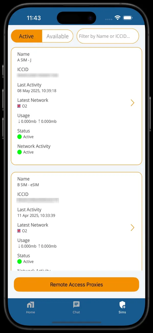 #6. SIMSY (iOS) Ved: S-IMSY Ltd