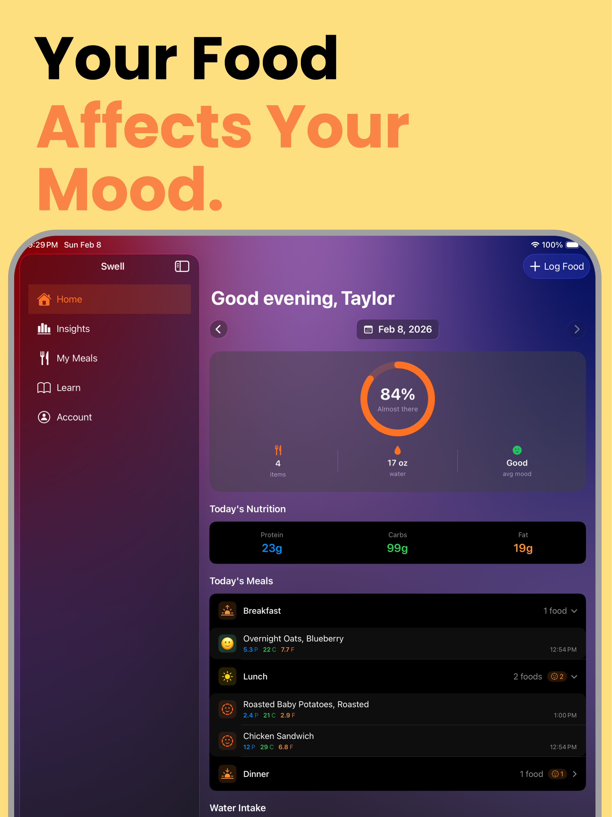 Swell: Food & Mood