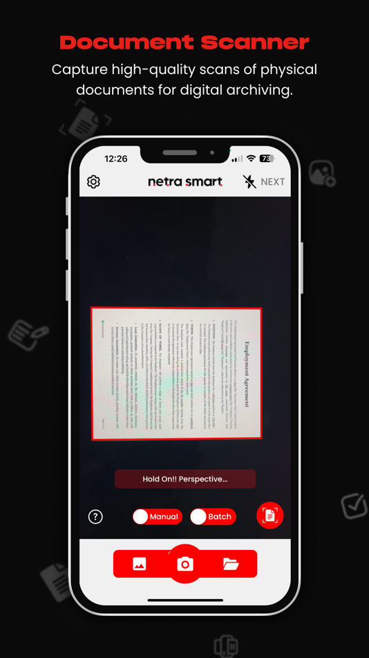 #3. Netra Smart : Document Scanner (iOS) 由: Dharmesh Ghoghari